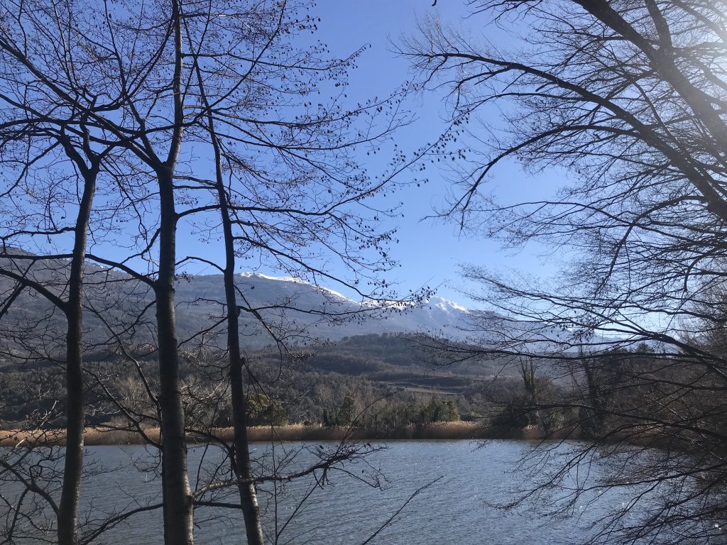 montains and Toblino lake